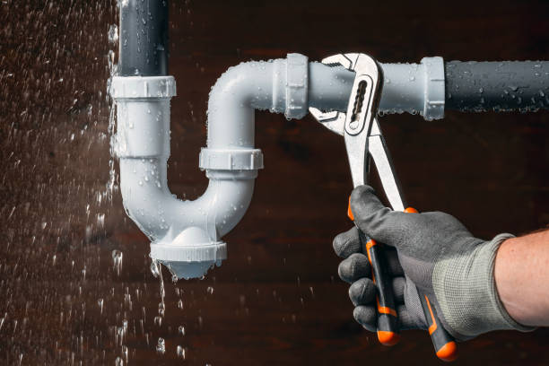 Professional Sewer Line Repair technician working in Keasbey, NJ